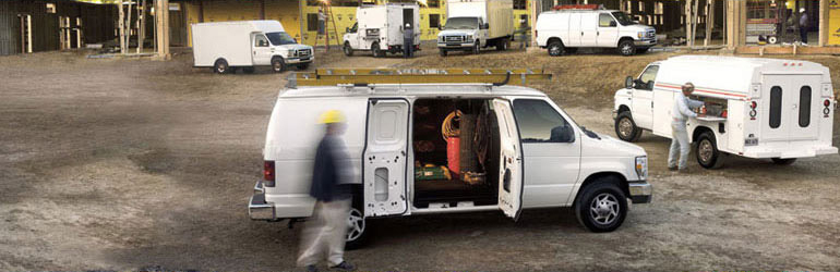 Vans at South Bay Ford Commercial