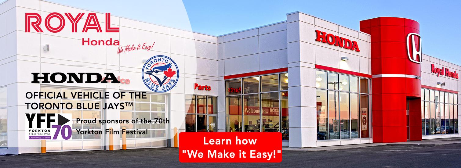 to Royal Honda, We Make It Easy!