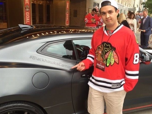 Blackhawks Chevrolet Camaro Giveaway | Chevy Drives Chicago