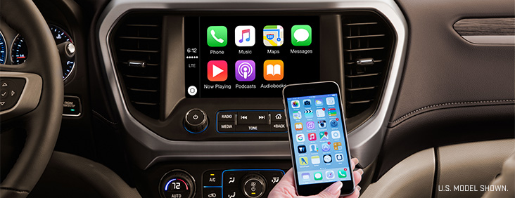 2017 GMC Acadia Apple CarPlay 2017 GMC Acadia Apple CarPlay