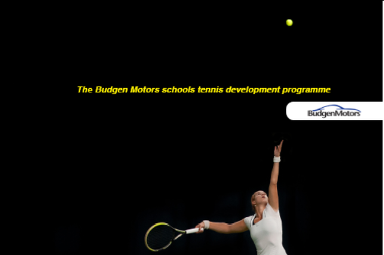 Budgen Motors Schools Tennis Development Programme Budgen Motors Schools Tennis Development Programme