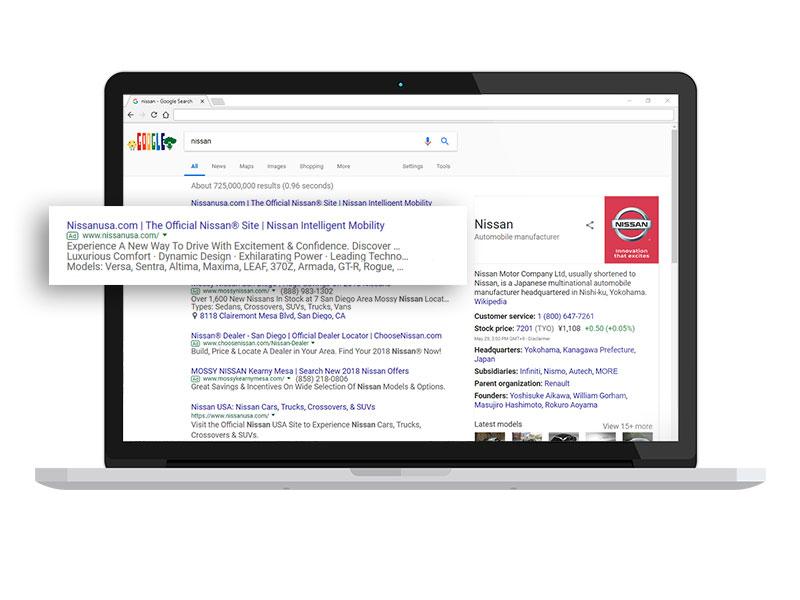 Managed Paid Search Example
