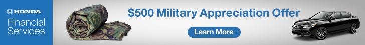 Honda Military Appreciation Honda Military Appreciation