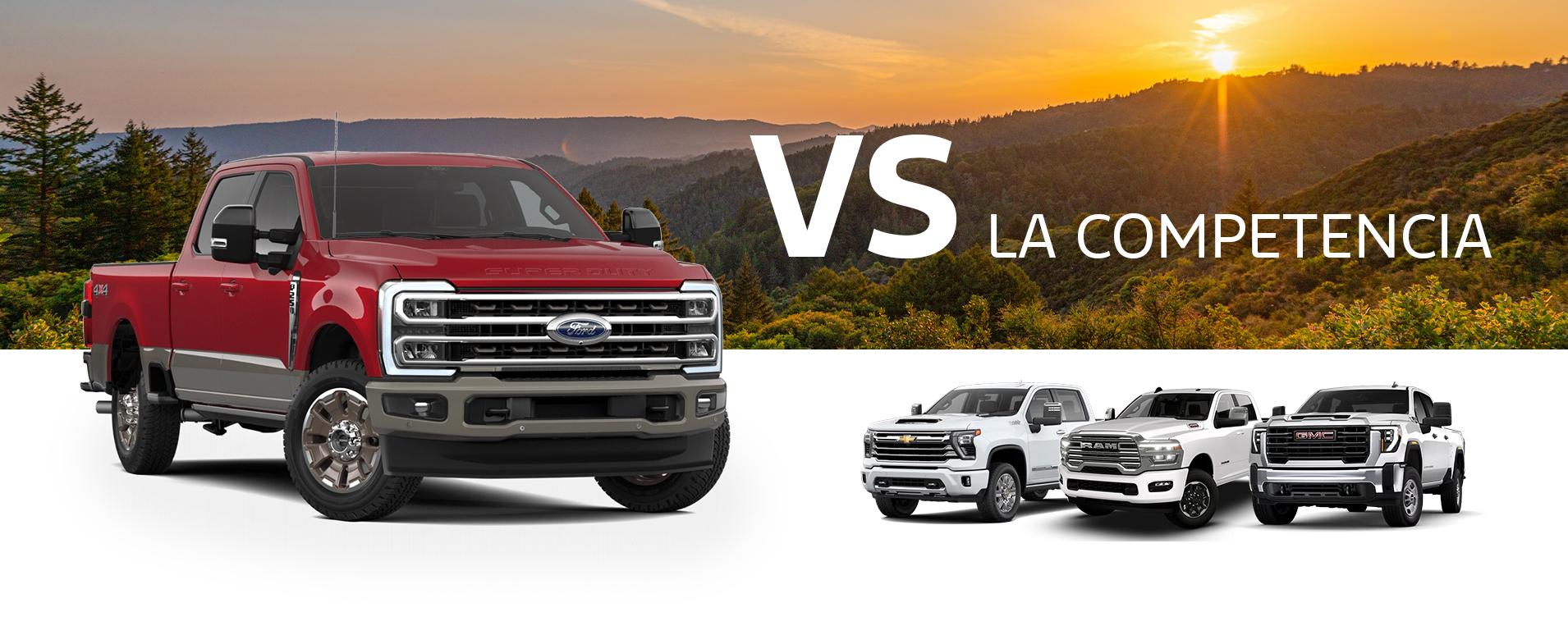 Super Duty vs La competencia
