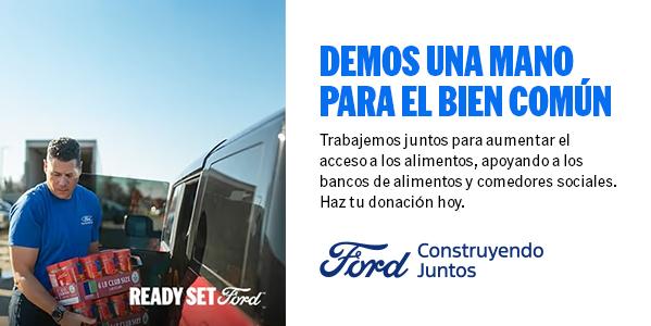 Campa&ntilde;a mundial de recolecci&oacute;n de alimentos de Ford | Del 1 al 30 de septiembre de 2026 | Concesionarios Ford del sur de California