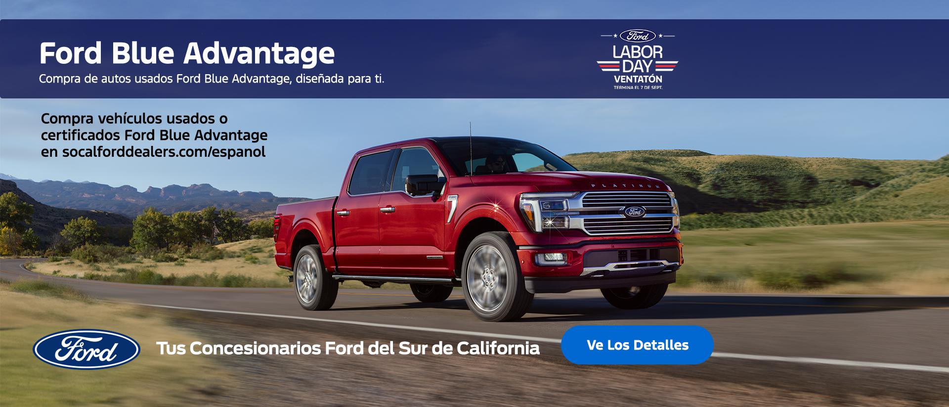 Gran Venta del D&iacute;a del Trabajo Ford 2026: Veh&iacute;culos Ford Certificados y de Ocasi&oacute;n | Concesionarios Ford del Sur de California