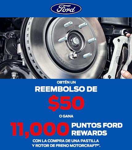 $50 Rebate -OR- 11,000 Points | Ford Service | Southern California Ford Dealers