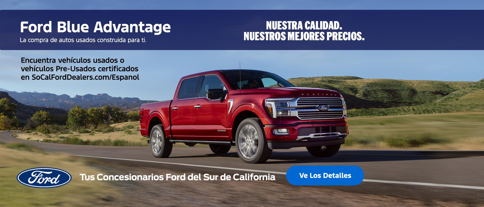 Valor estadounidense. Por los valores estadounidenses. Veh&iacute;culos Ford Certificados y de Ocasi&oacute;n. Concesionarios Ford del Sur de California.