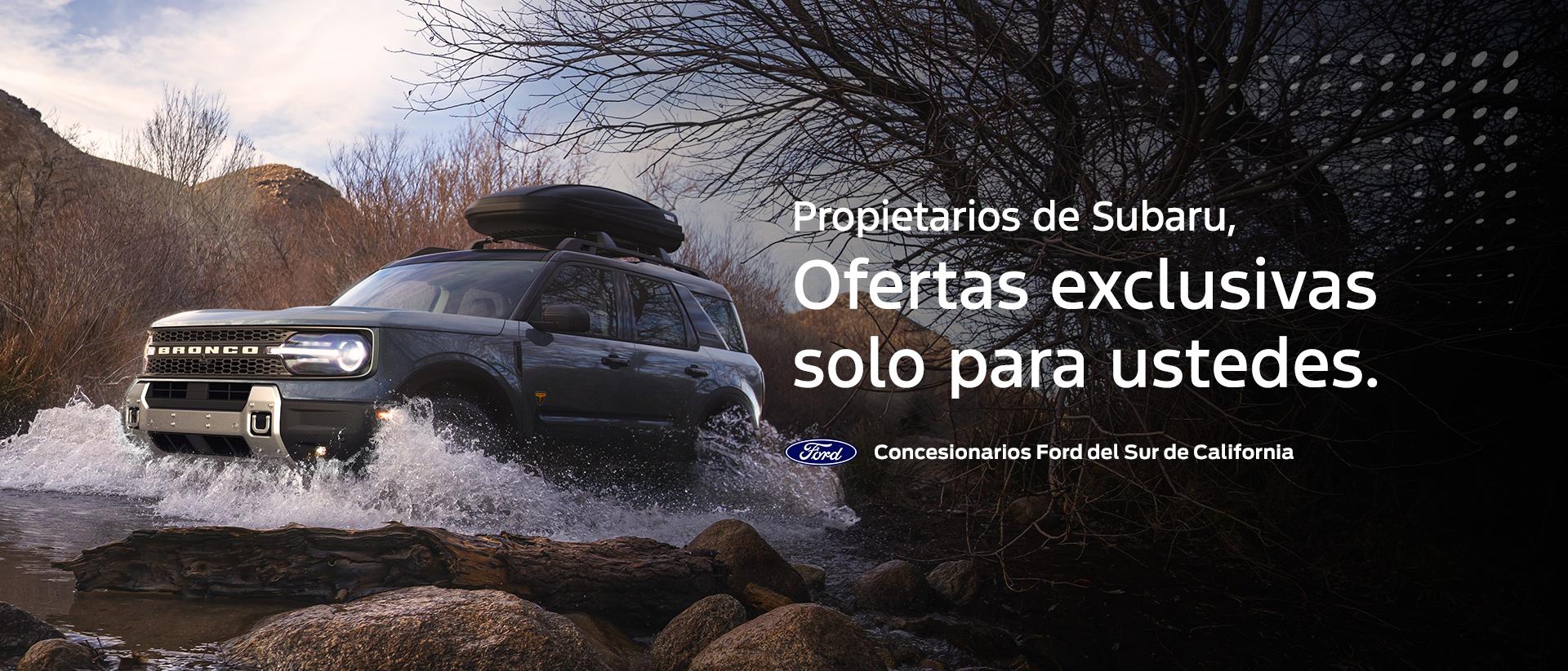 Ofertas de Subaru Conquest | Ofertas de arrendamiento y venta de Ford Bronco Sport | Concesionarios Ford del sur de California