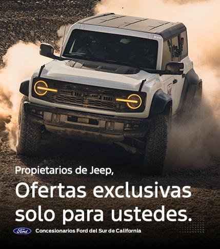 Ofertas de Jeep Conquest | Ofertas de arrendamiento y venta de Ford Bronco y Ford Bronco Sport | Concesionarios Ford del sur de California Ofertas de Jeep Conquest | Ofertas de arrendamiento y venta de Ford Bronco y Ford Bronco Sport | Concesionarios Ford del sur de California