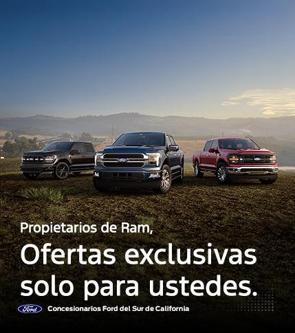 Ofertas de RAM Conquest | Ofertas de arrendamiento y venta de Ford F-150, F-150 Lightning y Ford Super Duty | Concesionarios Ford del sur de California