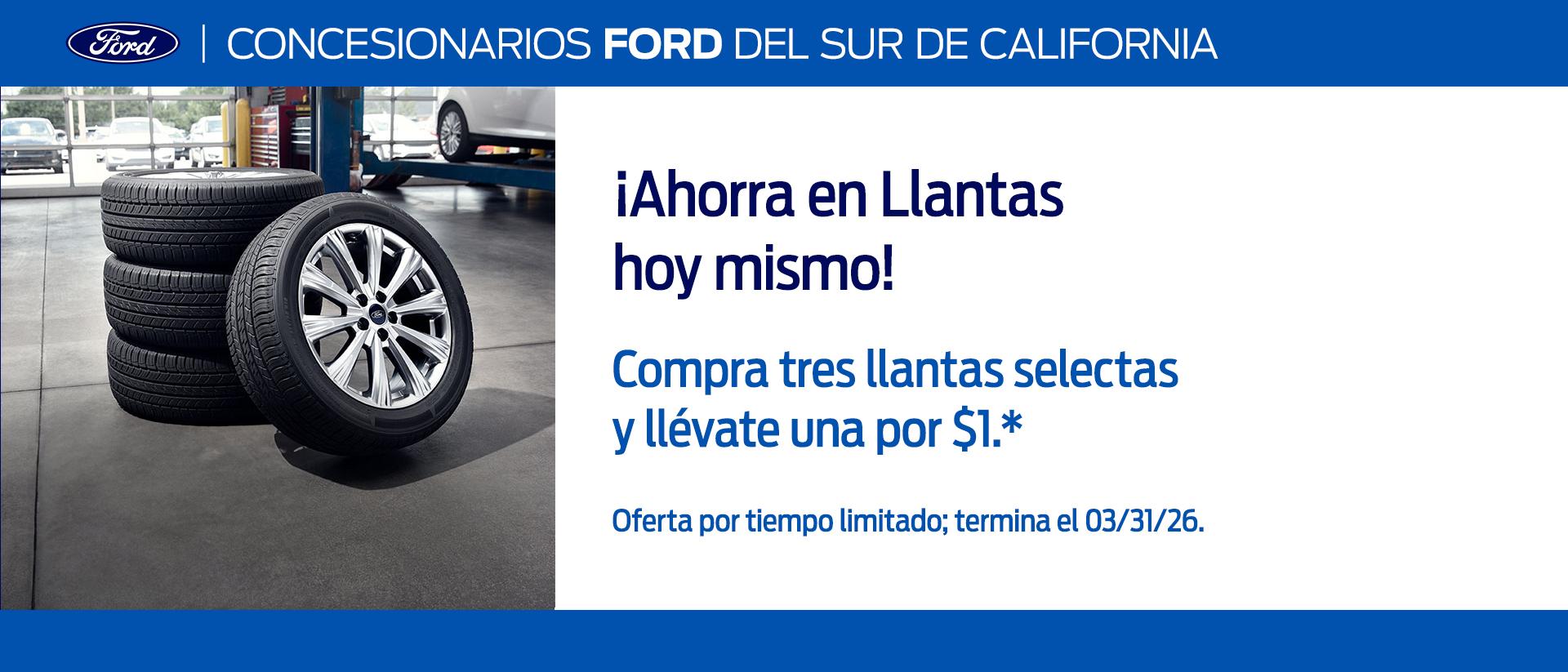 Buy 3 Tires, Get 4th for $1 | Ford Service | Southern California Ford Dealers Buy 3 Tires, Get 4th for $1 | Ford Service | Southern California Ford Dealers