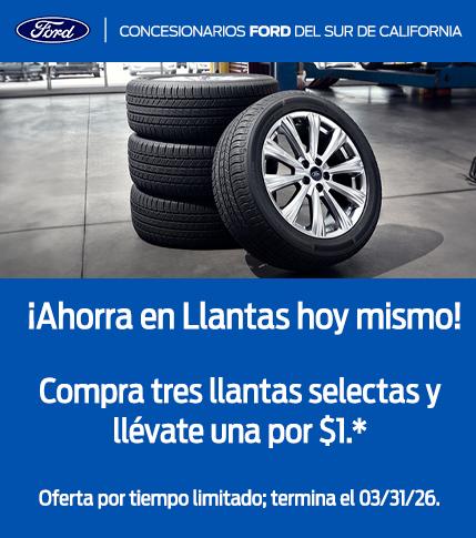 Buy 3 Tires, Get 4th for $1 | Ford Service | Southern California Ford Dealers Buy 3 Tires, Get 4th for $1 | Ford Service | Southern California Ford Dealers