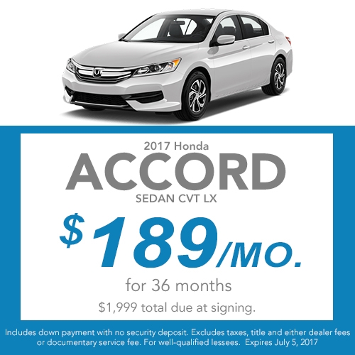 Honda service coupons pa