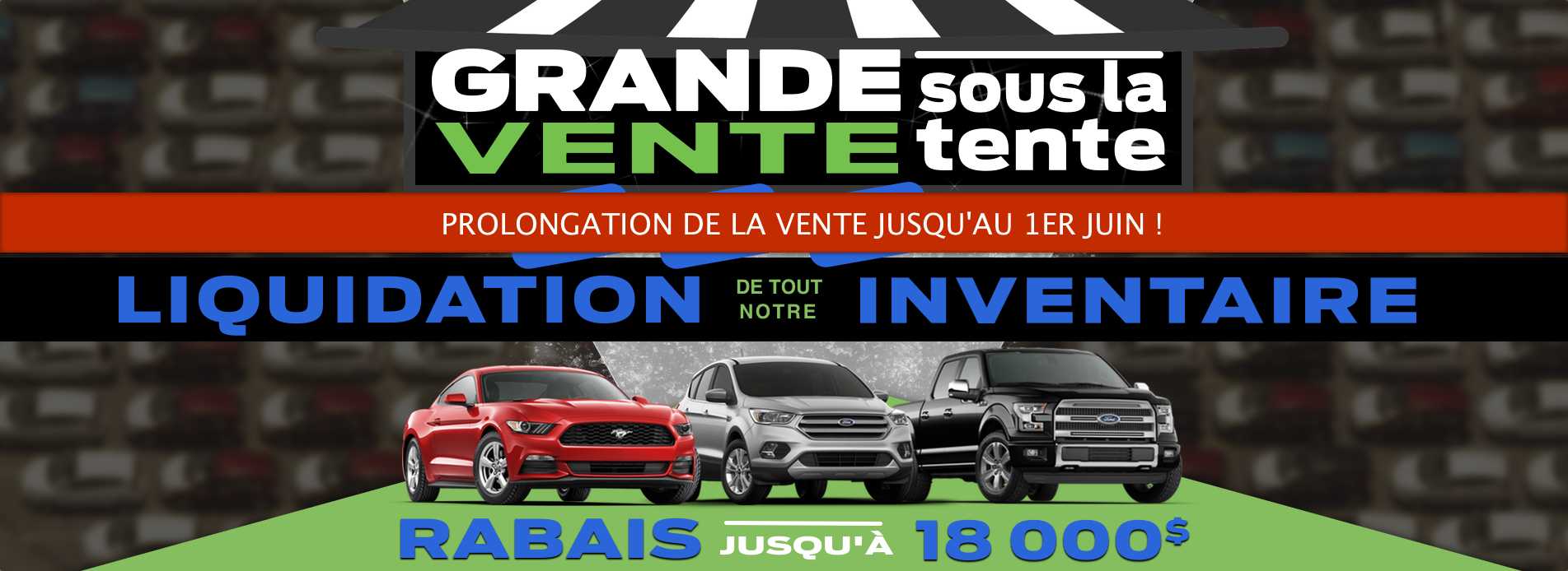 Vente de liquidation de l'année Vente de liquidation de l'année