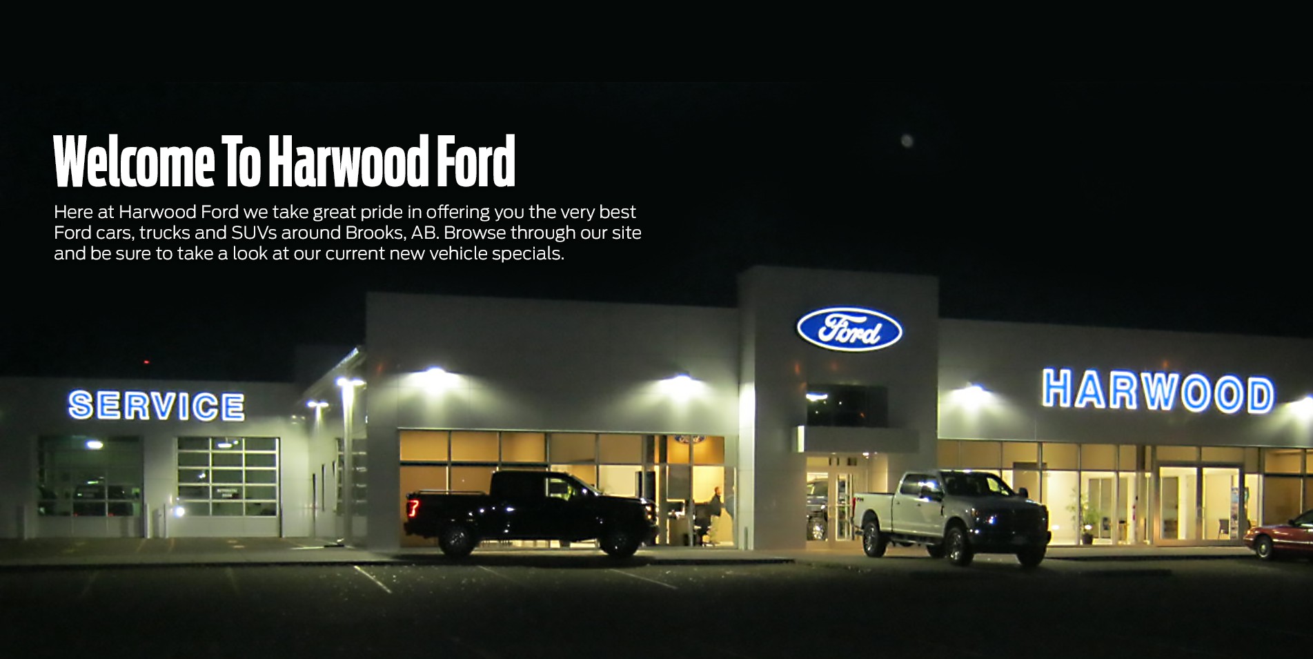 Brooks Dealership Serving Brooks, AB Dealer Harwood Ford