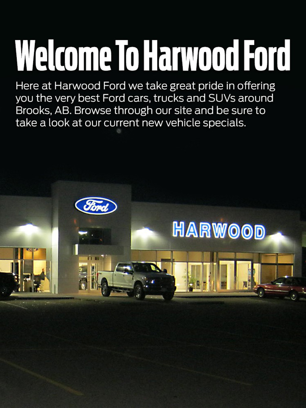 Brooks Dealership Serving Brooks, AB Dealer Harwood Ford
