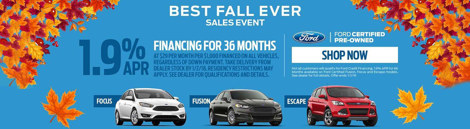 Best Fall Ever Certified Sales Event Best Fall Ever Certified Sales Event