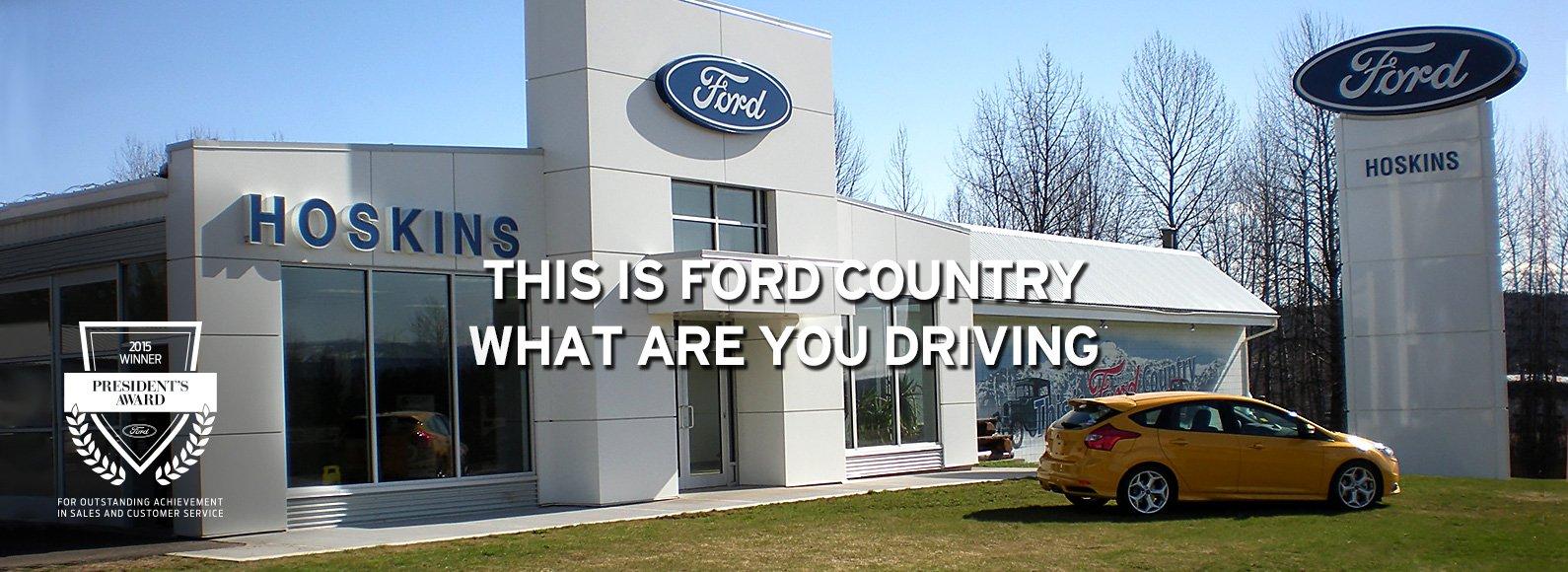 Smithers Dealership Serving Smithers, BC Dealer Hoskins Ford Sales