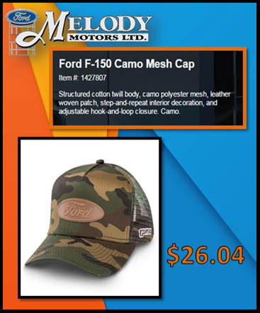 Camo Mesh Cap Camo Mesh Cap