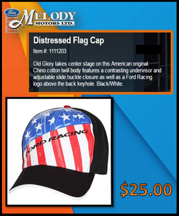 Distressed Flag cap Distressed Flag cap