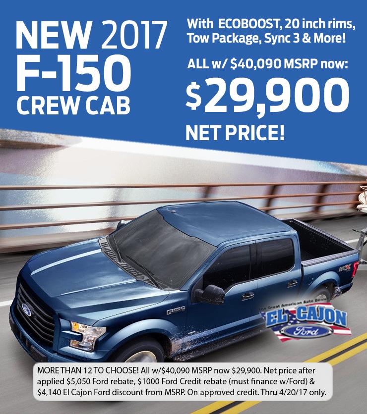 San Diego Ford Dealership Serving La Mesa & National City El Cajon Ford