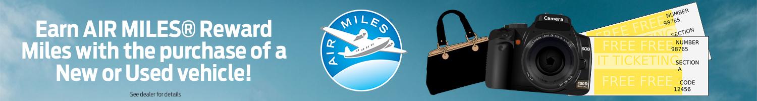 Earn Air Miles at Highland Ford in Pictou County Earn Air Miles at Highland Ford in Pictou County