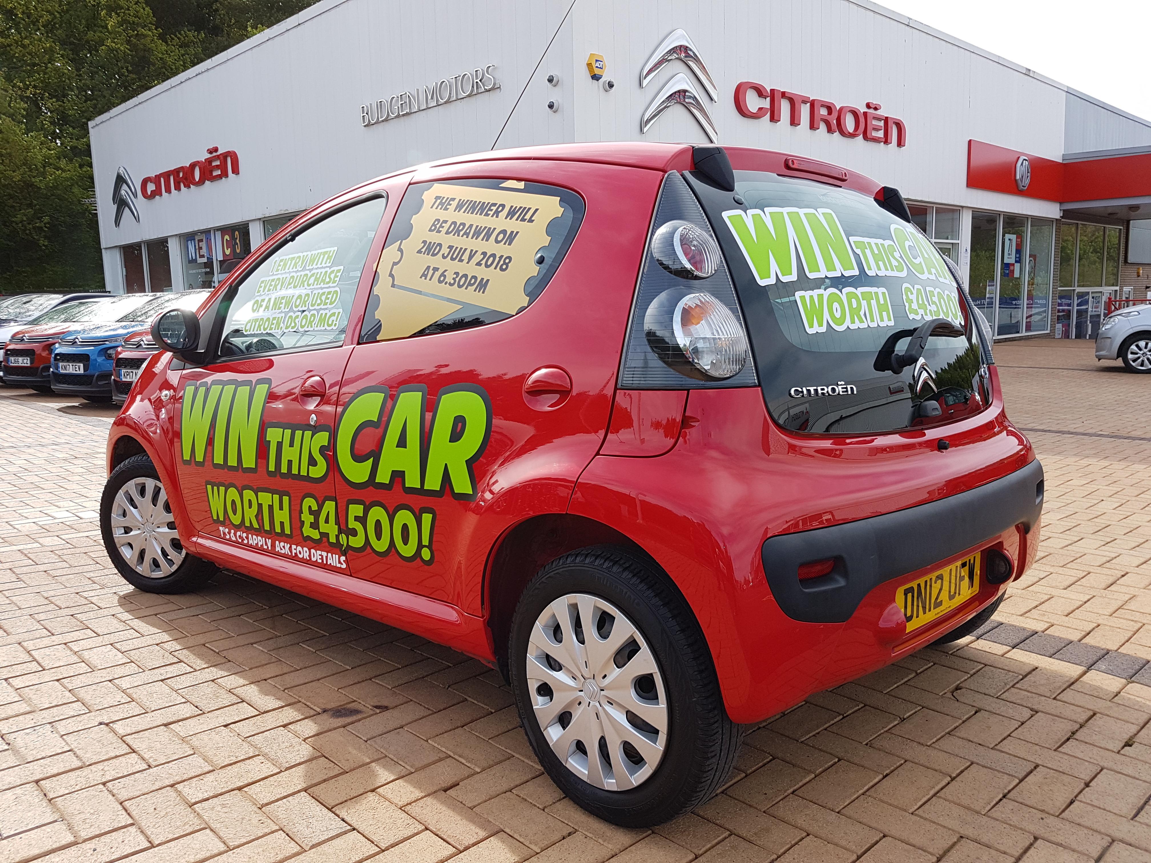 WIN C1 - Budgen Motor Group WIN C1 - Budgen Motor Group