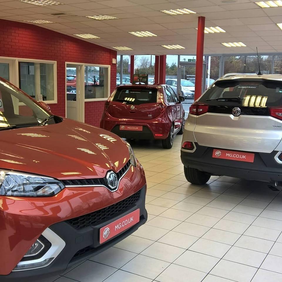 MG showroom MG showroom