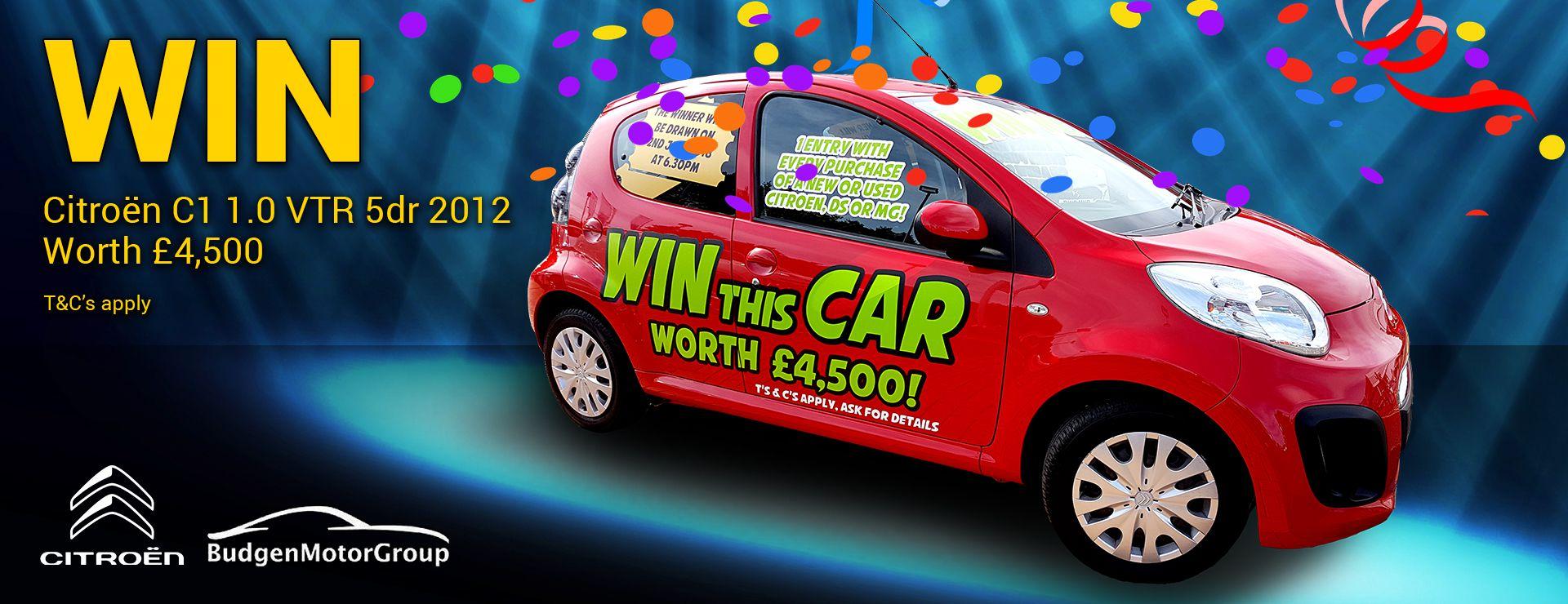 WIN C1 - Budgen Motor Group WIN C1 - Budgen Motor Group