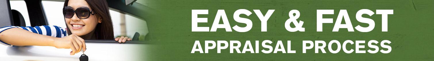 Get fast and easy appraisals on your vehicle from Mossy Auto Group.