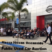 Public Used Car Auction Event