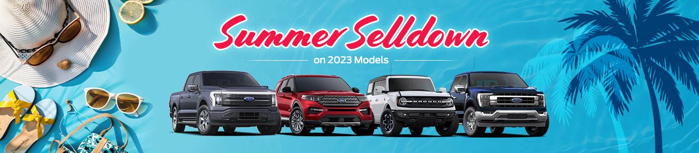 Summer Selldown on New 2023 Ford Models Left in Stock at South Bay Ford in Hawthorne, CA