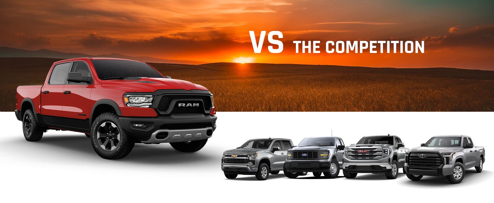 Ram 1500 vs the competition