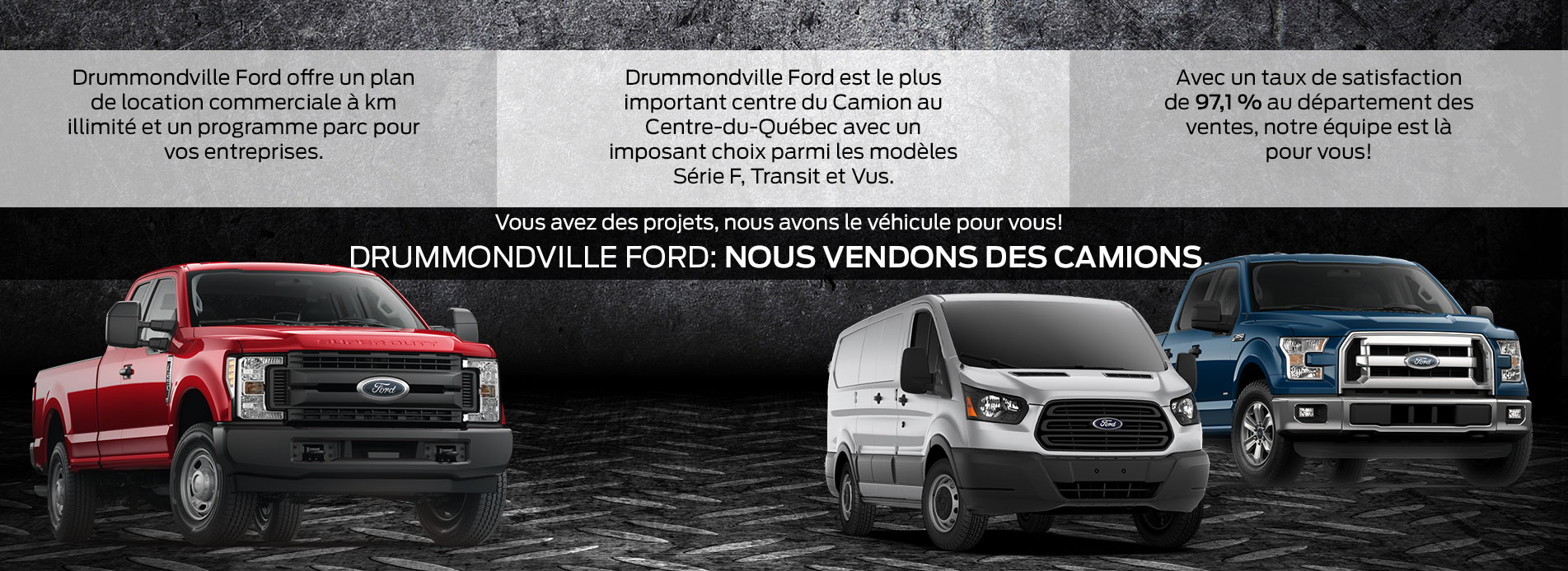 Concessionnaire Ford situé à Drummondville, Drummondville Ford