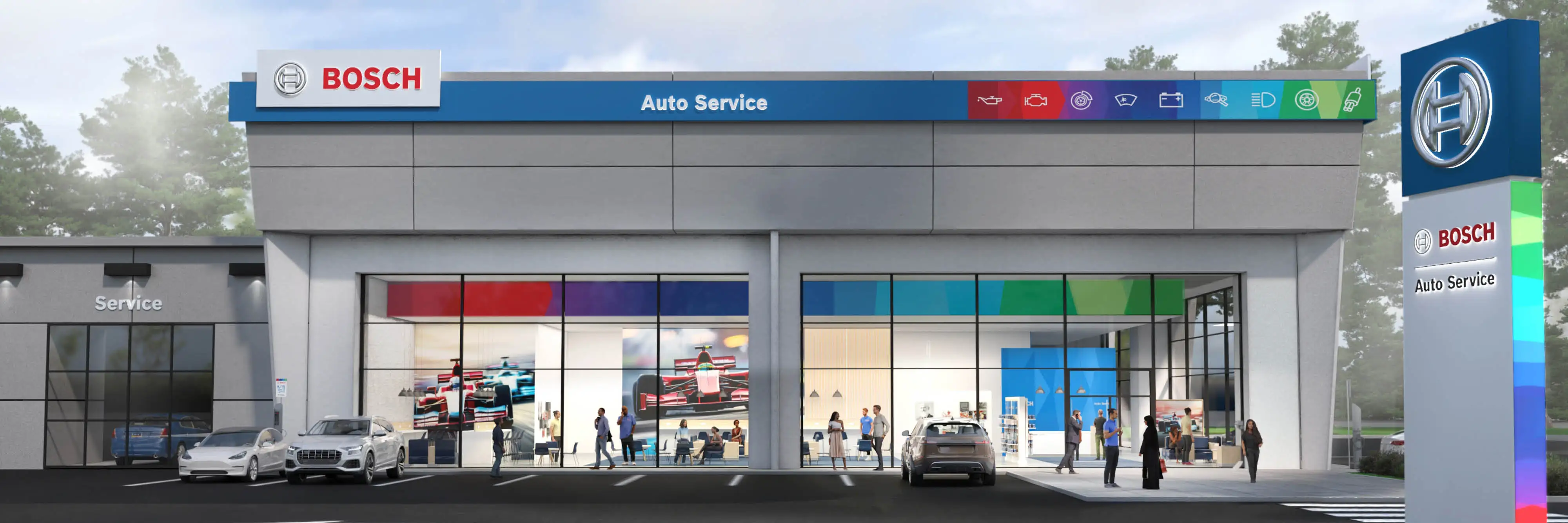 Bosch Auto Service Franchise New Build Type