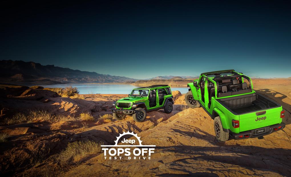 Jeep Wrangler Gladiator Tops Off