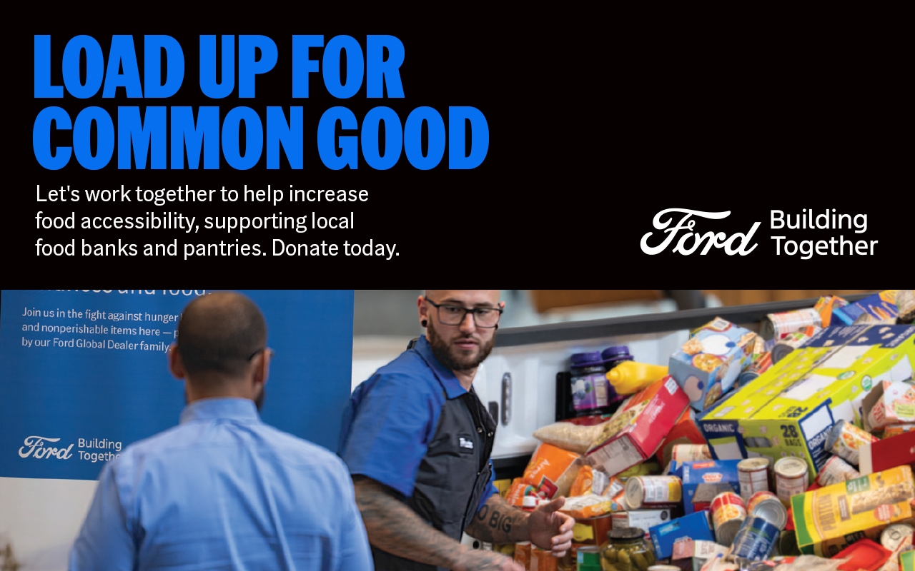 Ford Global Food Drive | September 1-30, 2026 | Southern California Ford Dealers