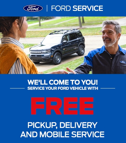 Ford Pickup &amp; Delivery | Ford Service | Southern California Ford Dealers