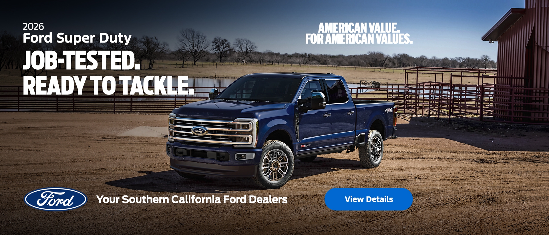 American Value For American Values: 2026 Ford Super Duty Purchase Offer | Job tested & ready to tackle. | Southern California Ford Dealers American Value For American Values: 2026 Ford Super Duty Purchase Offer | Job tested & ready to tackle. | Southern California Ford Dealers