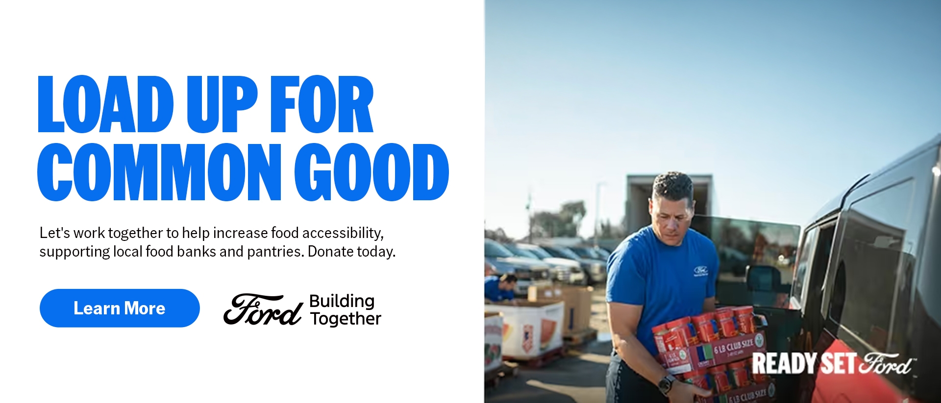 Ford Global Food Drive | September 1-30, 2026 | Southern California Ford Dealers Ford Global Food Drive | September 1-30, 2026 | Southern California Ford Dealers