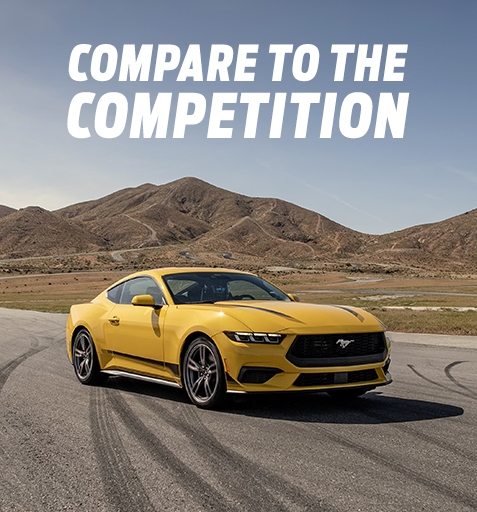 New Yellow Ford Mustang | Compare Ford to the Competition | Southern California Ford Dealers