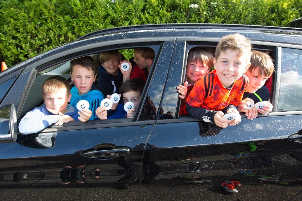 Kearys BMW rugby camp with Simon Zebo Kearys BMW rugby camp with Simon Zebo