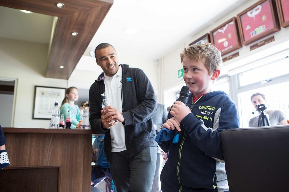 Kearys BMW rugby camp with Simon Zebo Kearys BMW rugby camp with Simon Zebo