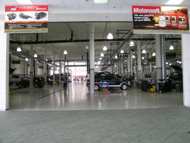 South Bay Ford Service Bay