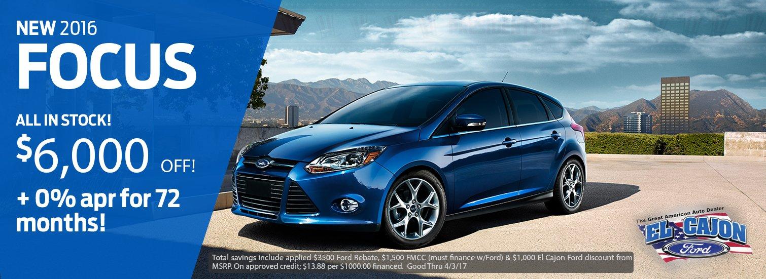 San Diego Ford Dealership Serving La Mesa & National City El Cajon Ford