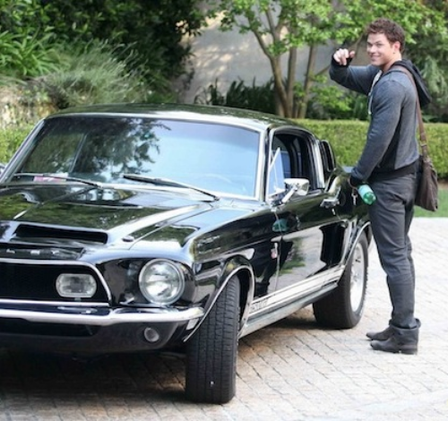 Kellan-Lutz-Ford-Mustang-Shelby Kellan Lutz Ford Mustang Shelby