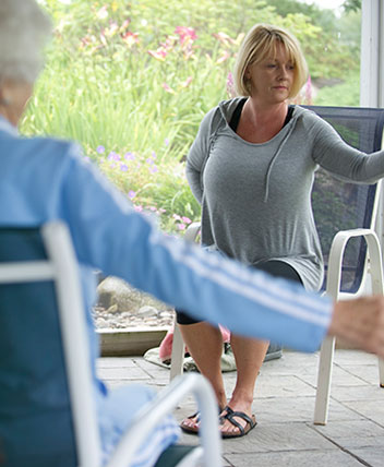 Senior's low-impact aerobics Senior's low-impact aerobics