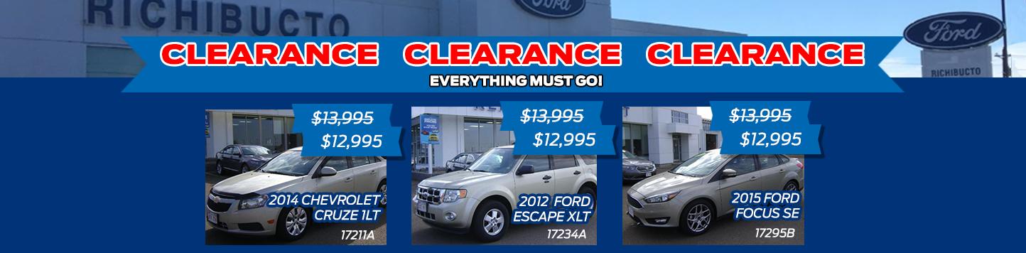 Richibucto Motors - Used Clearance Richibucto Motors - Used Clearance
